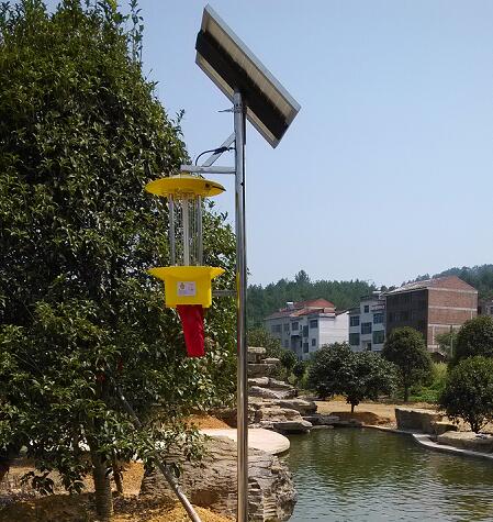 太阳能杀虫灯在城市绿化中的应用